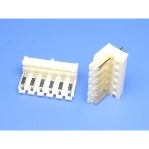 Taiwan King Pin Terminal 8862I-06-LF Pin Header, 6-polig, 3.96mm Raster, THT, Recht, 250V 5A