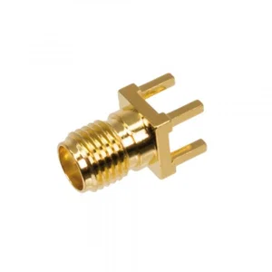 Amphenol 901-144-8RFX SMA Printplaat Bus, Haaks, Teflon, 50 Ohm, 18 GHz