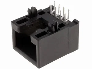 Molex RJ45 8p8c Laag Profiel THT Haakse Jack Connector, Cat 3