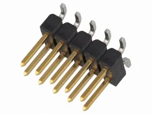 Amphenol 95278-801A10LF BERGSTIK Pinheader, 2.54mm Pitch, 2x5-pins Male, SMT, Verticaal