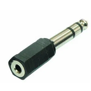 Jack 6.3mm Mannelijk Stereo naar Jack 3.5mm Vrouwelijk Stereo Adapter