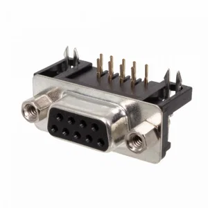 Assmann A-DF09A-KG-T2 D-SUB 9-pins USA PCB-montagebus 90°, 7.2 mm