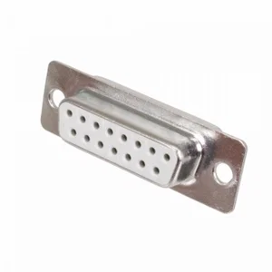 Assmann A-DF15LL-Z D-SUB 15-pins Soldeerkop Receptacle Kabelmontage Recht