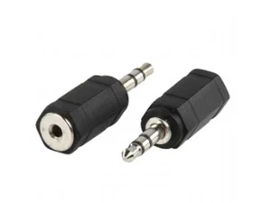 Jack 3.5mm Stereo Stekker naar Jack 2.5mm Stereo Bus Adapter