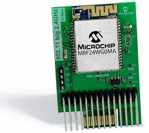 Microchip Technology Inc. AC164149: Modulo Scheda Figlia MRF24WG0MA Wireless-G PICtail/PICtail Plus