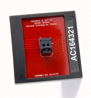 Microchip AC164321 Modulo Zoccolo SOT-23 6 Pin per PIC10F MPLAB PM3