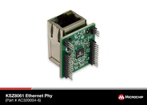 Microchip KSZ8061 PHY Scheda Figlia