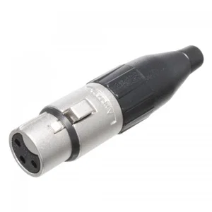 Amphenol AC5F XLR Audio Connector, 5-Polig, Vrouwelijk, Kabelmontage, Soldeer