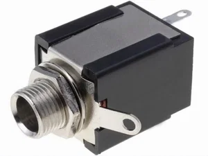 Ninigi ACA-117 - 6.3mm Stereo Jack Paneelmontage Bus, Recht
