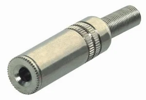 Jack 3.5mm Stereo Vrijhangende Bus, Metaal, SK4MK