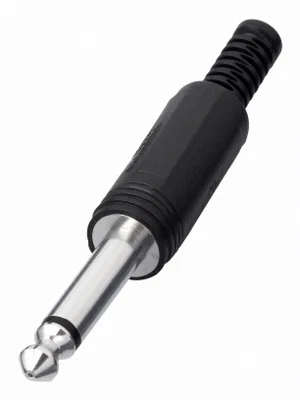 ACD 6.3mm Mono Jackplug, Zwevend, Kunststof
