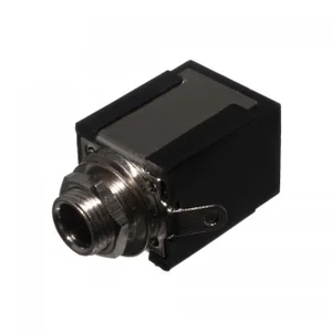 Amphenol ACJS-MS 6.35mm Stereo Audio Jackaansluiting, Gesloten, Soldeerlip