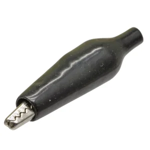 ACL-47-B Krokodil Testklem, 47mm, Zwart