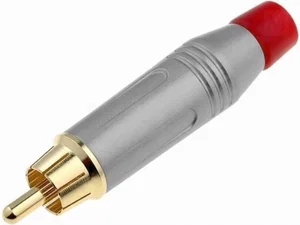 Amphenol ACPR-SRD Vergulde Rode RCA-Stekker