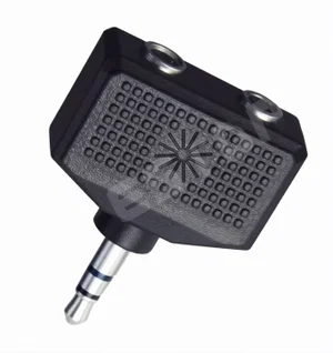 ACX-12 3.5mm Stereo Jackplug naar 2 Jackaansluitingen Splitter