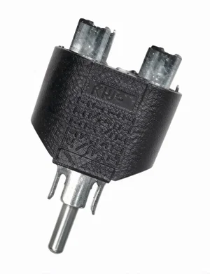 ACX-16 RCA Mono Plug naar 2 RCA-aansluitingen T-Adapter
