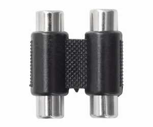 ACX-19-2 Dubbele RCA Mono Koppeling 2x RCA-aansluiting naar 2x RCA-aansluiting