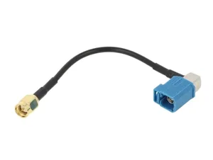 Div GPS Antenne Adapter - 90° Fakra Bus naar SMA-A Stekker, 10cm, 0.5 GHz