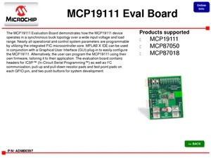 Microchip MCP19111 Scheda di Valutazione