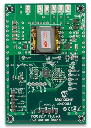 Scheda di Valutazione Microchip ADM00663 MCP19117 Flyback