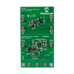 Scheda di Valutazione Microchip ADM00664 MCP1663 Regolatore Boost Uscita 9V/12V/24V