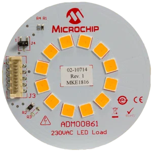 Scheda di Carico LED Microchip 230VAC