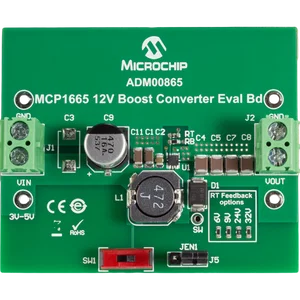 Microchip Technology Inc. ADM00865 Scheda di Valutazione Convertitore Boost 12V MCP1665