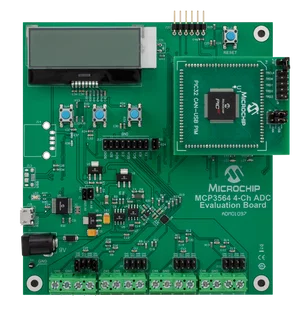Microchip MCP3564 Scheda di Valutazione ADC a 4 Canali V2