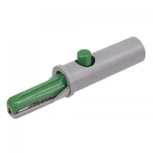 Hirschmann AK10GREEN-930126104 Krokodillenklem AK 10, 4mm Banaanstekkerbus, Groen
