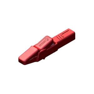 Hirschmann AK2BRED-932435101 Rode Krokodillenklem, 4mm Banaanbus