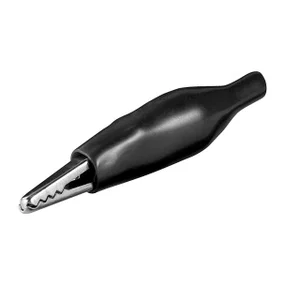 Goobay 32.5mm Zwarte Krokodillenklem, Model 11418