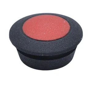 Mec AQW0908 Joint Multimec 5G pour Capuchons 10AQS, Silicone Noir/Rouge