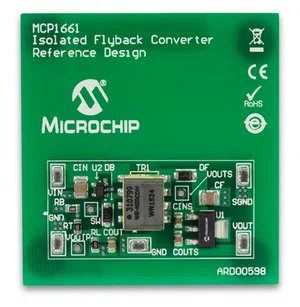 Microchip ARD00598 Design di Riferimento Convertitore Flyback MCP1661