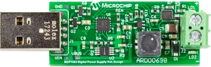 Microchip ARD00698 Design di Riferimento SEPIC Programmabile USB MCP1663