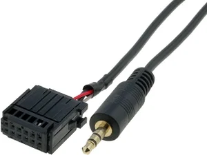 4carmedia AUX-FORD-01 Aux Audio Adapterkabel - 3.5mm Stereo Jackplug voor Ford