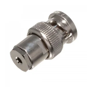 Amphenol B1141C1-NT3G-5-50 BNC Mannelijke Zwevende Stekker, 50 Ohm, 4 GHz, Schroefkabelklem