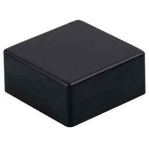 Omron B32-1310-BLACK Capuchon de Bouton-Poussoir 12x12mm pour Micro-interrupteur, Noir