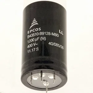 Epcos B43510B9128M80 1200uF 400V Electrochemical capacitor