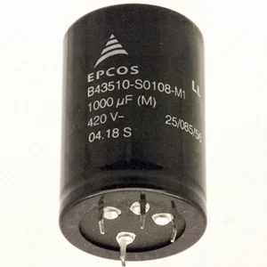 Epcos B43510S108M1 1000uF 420V Electrochemical capacitor