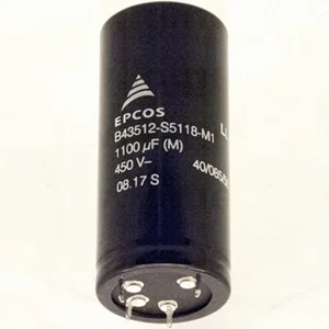 Epcos B43512S5118M1 1100uF 450V Electrochemical capacitor