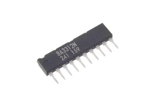 ROHM BA3312N Préamplificateur Lecture/Enregistrement avec ALC, 10 Broches