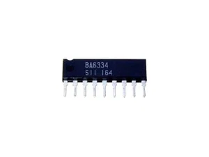 ROHM BA6334 IC Détecteur de Mode de Fonctionnement VC/TV, 9 Broches