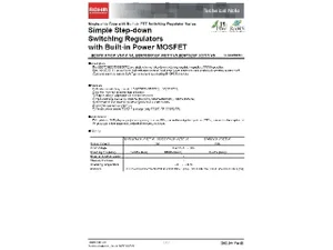 ROHM BD9703FP 32V 1.5A Régulateur de tension