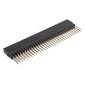 E-tec BE2-064-S132-55 Pen Header Socket, 13.6 mm Hoogte, 2x32 Polen, 2.54 mm Raster, THT