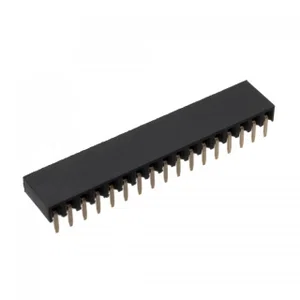 E-tec BH1-017-R850-11 17-polige 90° THT-Printplaat Busstrip Verguld