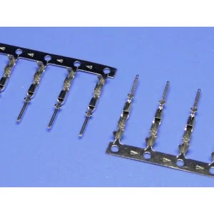 Taiwan King Pin Terminal BHTR-TX Krimpaansluiting, 1-polige zwevende stekerinzet, Messing, vertind, 