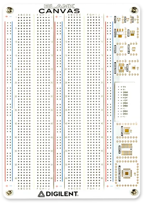 Digilent BLANK-CANVAS-BREADBOARDS Schede di Prototipazione per Analog Discovery Studio