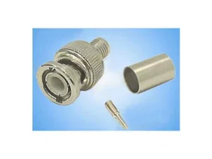 BNC Krimpplug Connector voor RG6 Kabel, 75 Ohm