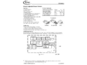 Infineon Technologies BTS409L1E3062 - Commutateur de puissance intelligent côté haut, PROFET N-MOS, 