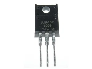 Philips Semiconductors BUK455-600B Transistor - 600V 4A 2.1 Ohm Standard